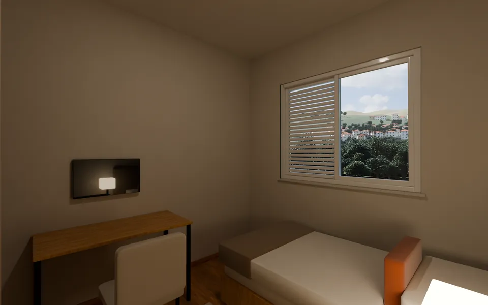Quarto 2 do apartamento
